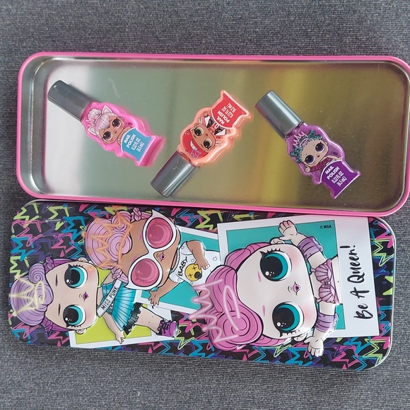 LOL Dolls Metal Case & Hatchimals Pencil✏️Case - Picture 4 of 10